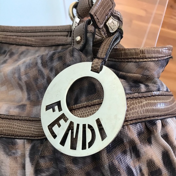 Fendi Shoulder Animal Print Bag - Picture 7 of 8